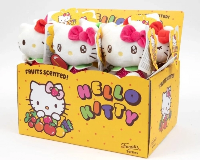 Peluche HELLO KITTY sandía 12 cm