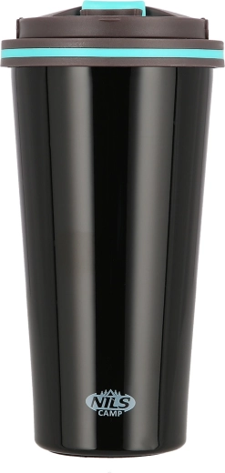 Termo taza NILS Camp 500 ml negra