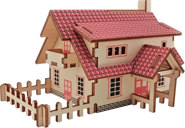 WOODCRAFT rompecabezas 3D de madera rancho