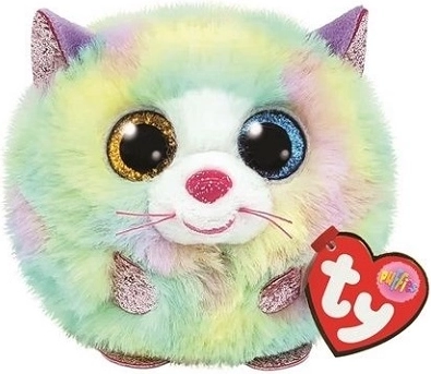 Ty Puffies Meteor gato de peluche heather