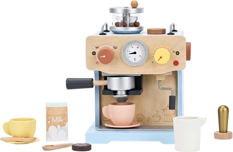 Numerosos accesorios para pequeños baristas