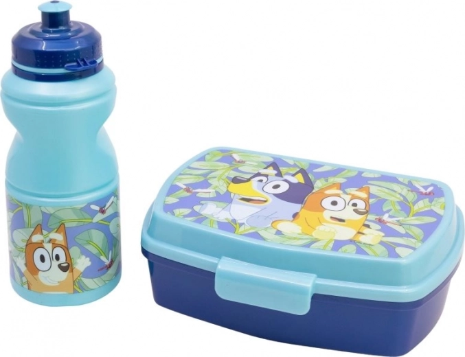 Set infantil de comida 2 en 1 con diseño BLUEY