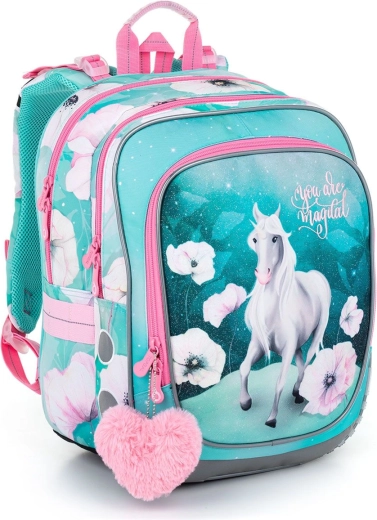Mochila escolar ligera con unicornio Topgal Endy