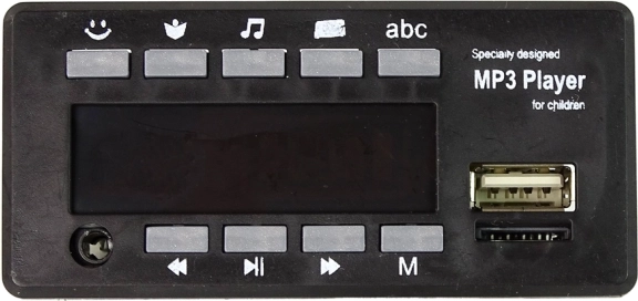 Panel musical para vehículo a batería 24V