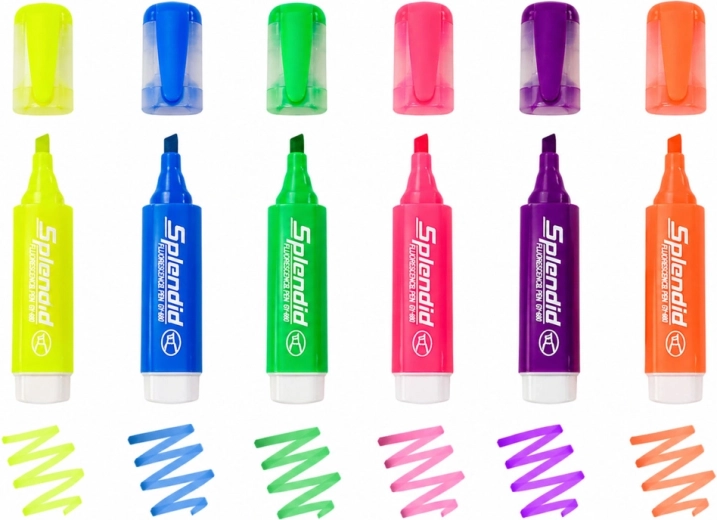 Seis colores para unos apuntes claros