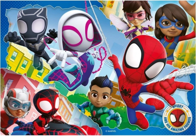 Puzzle RAVENSBURGER Spidey y sus increíbles amigos 35 piezas