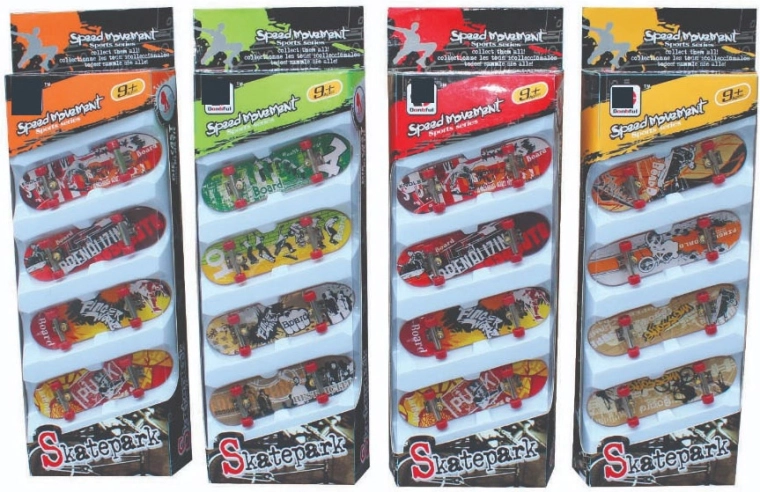 Multipack de skatepark de fingerboards (4 uds.)