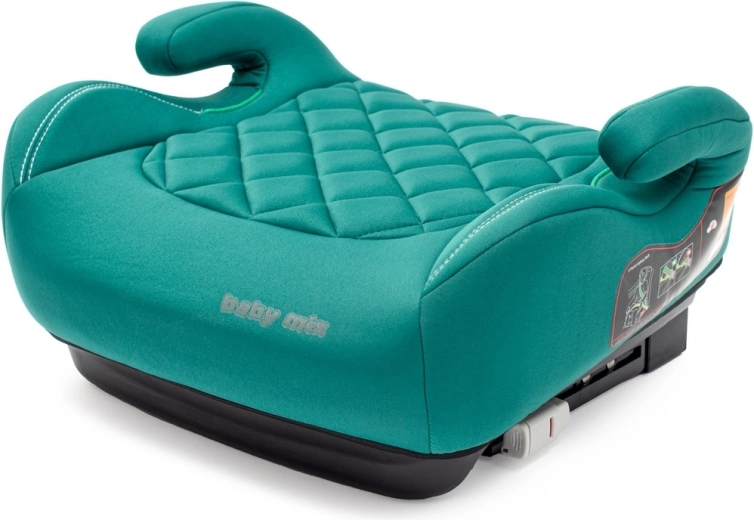 Asiento elevador para coche BABY MIX Hero Plus i-Size con ISOFIX, color esmeralda