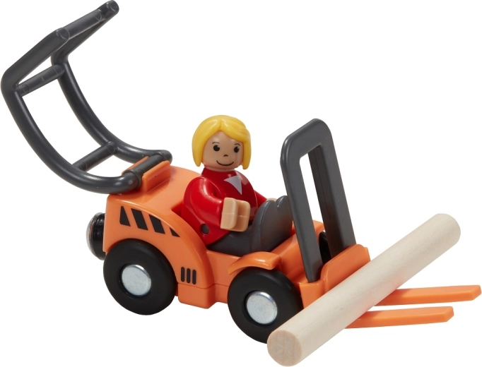 Maquinaria de construcción para una carga llena de acción