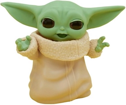 Figura STAR WARS Mandalorian Grogu con expresiones intercambiables
