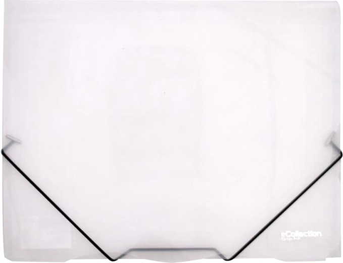 Carpeta transparente con goma elástica eCollection A4