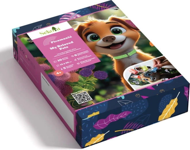 Sekoia Picamania set de imágenes con purpurina Mascotas