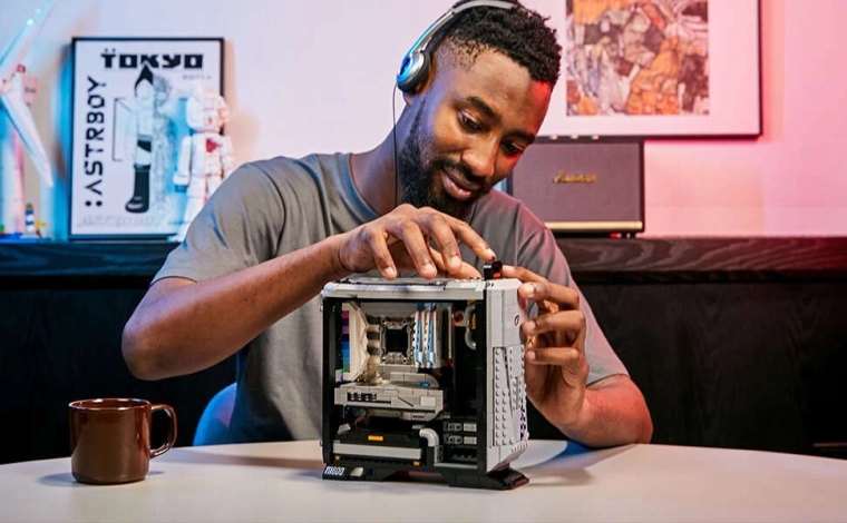 Componentes realistas como en un PC de verdad