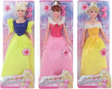 Muñeca articulada princesa 28 cm con accesorios
