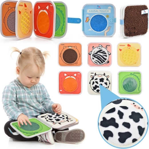 2Kids Toys libro sensorial de animalitos - 1 pieza