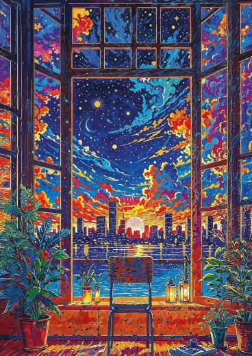 Puzzle ART PUZZLE WOWO Series: Vista de sueños 1000 piezas