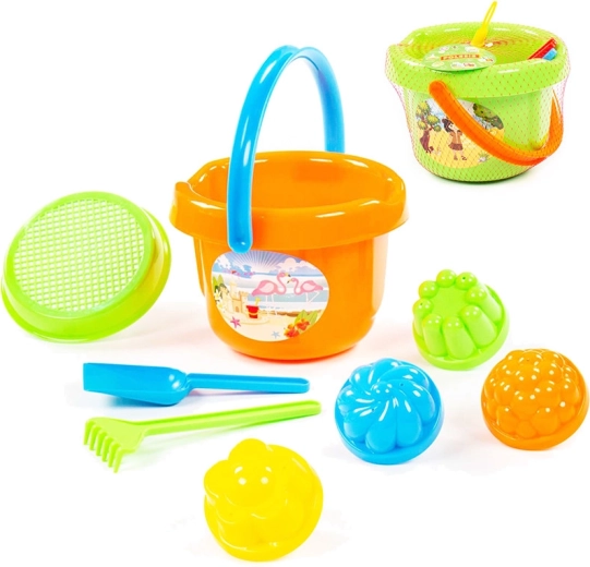 Polesie gran set de arena en cubo - 1 unidad