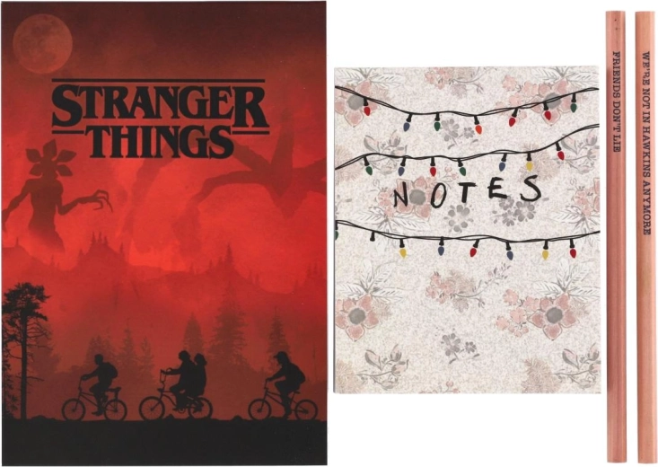 Set de escritura completo Stranger Things