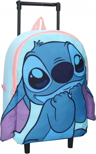 Mochila infantil con ruedas Stitch