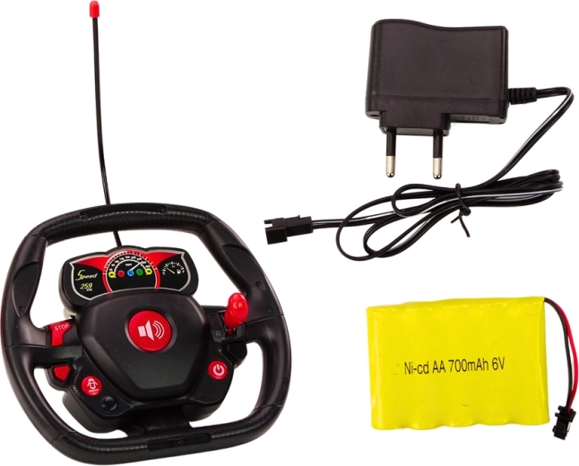 Mando tipo volante para un control intuitivo