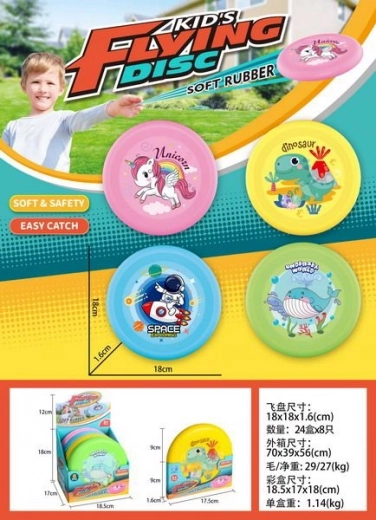 Plato volador con imagen 18 cm