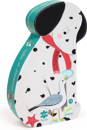 Puzzle Djeco Ollie, dálmata – 24 piezas