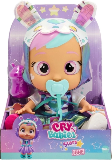 Muñeca interactiva CRY BABIES Star Babies Jane – serie 2