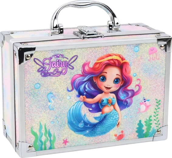 Diseño brillante con motivo de sirena