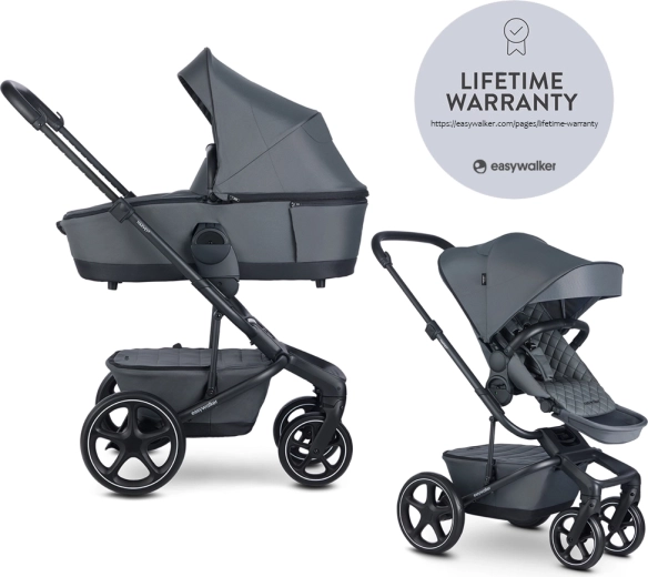 Easywalker harvey⁵ premium cochecito combinado 2 en 1 jade green