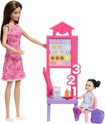 Barbie set de juego profesora – aula escolar