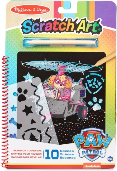 Paw Patrol set para rascar Skye