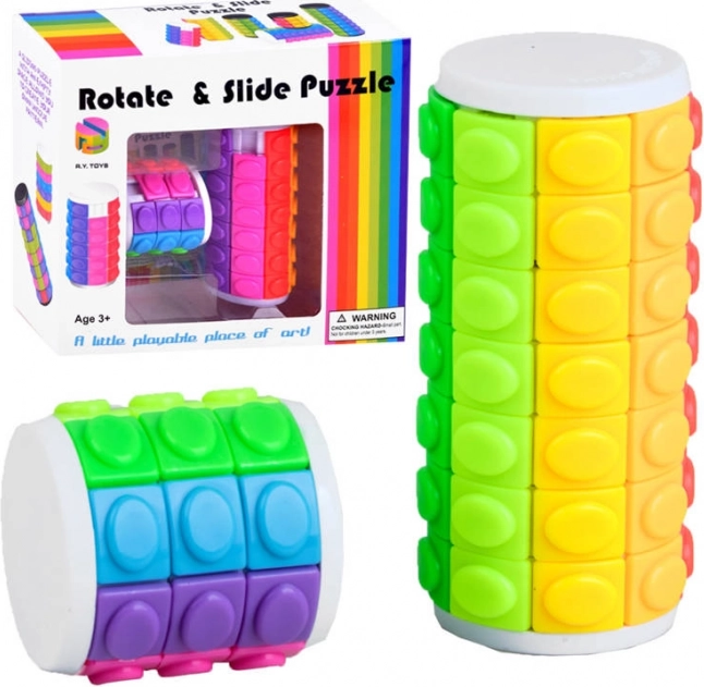 Rompecabezas lógico vaso giratorio – puzzle de colores