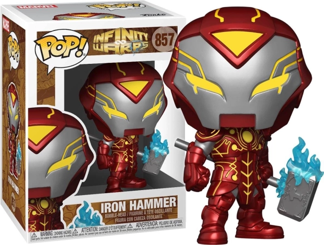 Figura de vinilo Funko POP! Marvel Iron Hammer Infinity Warps