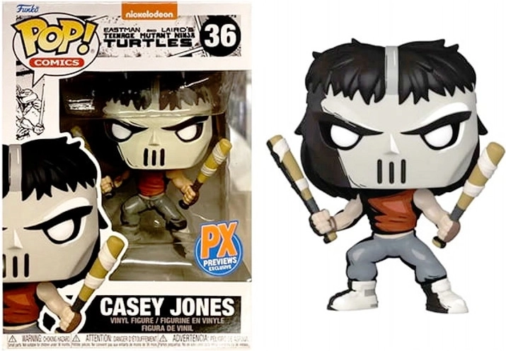 Figura Funko Pop TMNT Casey Jones Chase