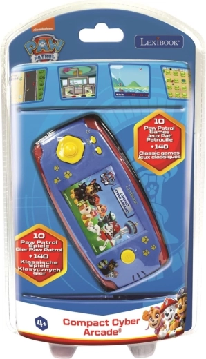 Consola de videojuegos portátil LEXIBOOK Compact Cyber Arcade LA PATRULLA CANINA con 75 juegos