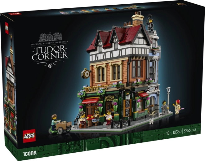 LEGO Icons Tudor corner – casa de estilo inglés