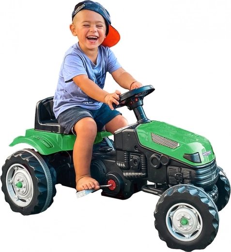 Tractor de pedales WOOPIE Farmer GoTrac con ruedas silenciosas