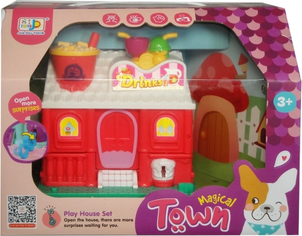 Mini casita para muñecas - 1 pieza