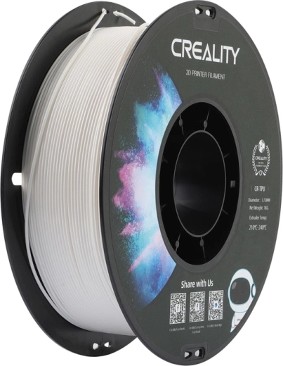 Filamento Creality TPU blanco 1,75 mm