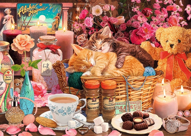Puzzle Trefl Premium Plus Tea Time todo lo hermoso 1000 piezas
