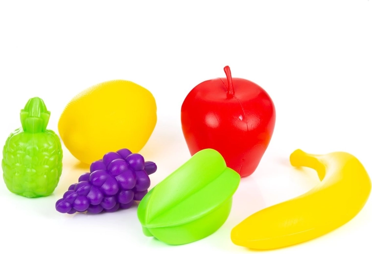 Fruta y verdura de colores para jugar y aprender