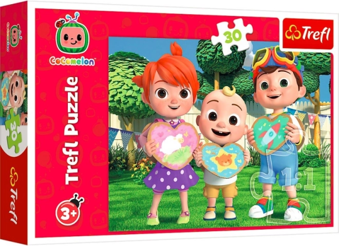 Puzle de 30 piezas – Cocomelon: juguemos juntos (Trefl)