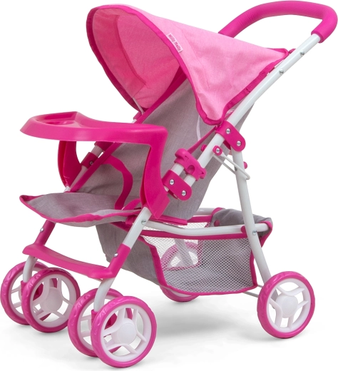 Milly Mally cochecito para muñecas Kate Prestige Pink