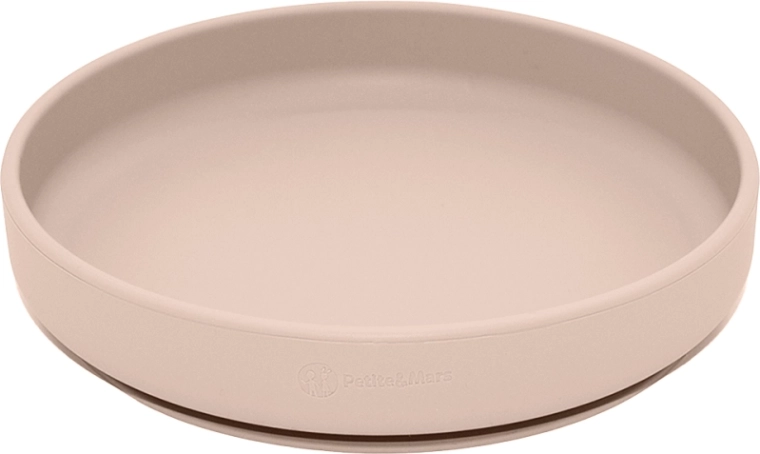 Plato con ventosa y borde práctico