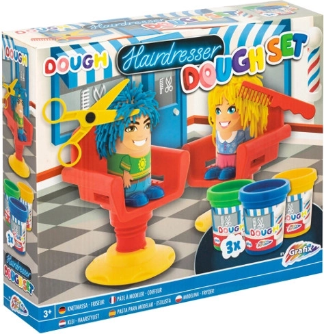 Set de plastilina – estudio de peluquería para niños