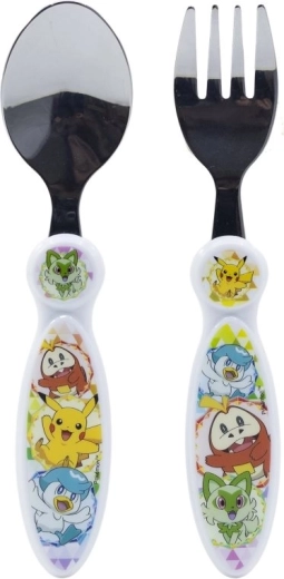 Cubiertos infantiles POKÉMON – cuchara y tenedor