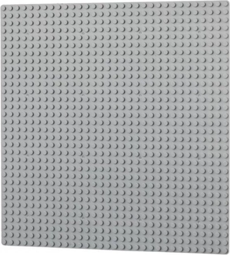 Placa base L-W Toys 32×32 gris claro