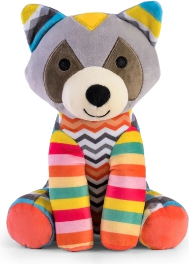 Mascota de peluche mapache multicolor Daffi 25 cm