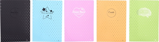 Cuaderno A4 rayado de 100 hojas - Puntos
