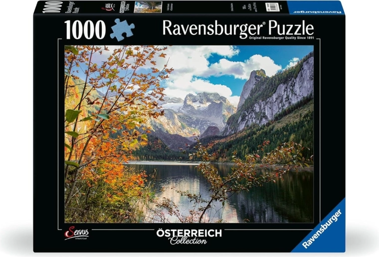 Puzzle Ravensburger lago Gosausee, Austria 1000 piezas